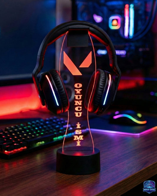 KİŞİYE ÖZEL OYUN LOGOSU VE İSMİ İLE KULAKLIK TUTACAĞI