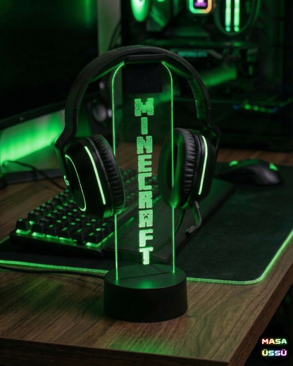 Minecraft TEMALI KULAKLIK STANDI