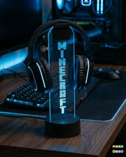 Minecraft TEMALI KULAKLIK STANDI