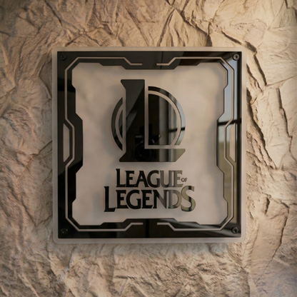 League of Legends Temalı Akıllı RGB Duvar Dekoru