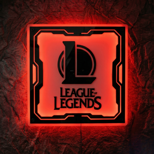 League of Legends Temalı Akıllı RGB Duvar Dekoru