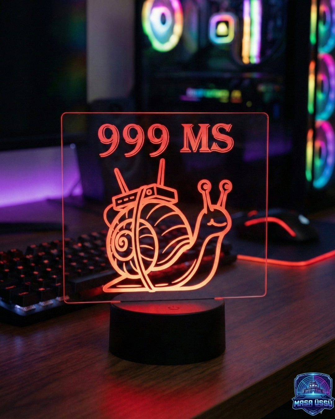 999 MS TEMALI MASA ÜSTÜ RGB DEKARASYON