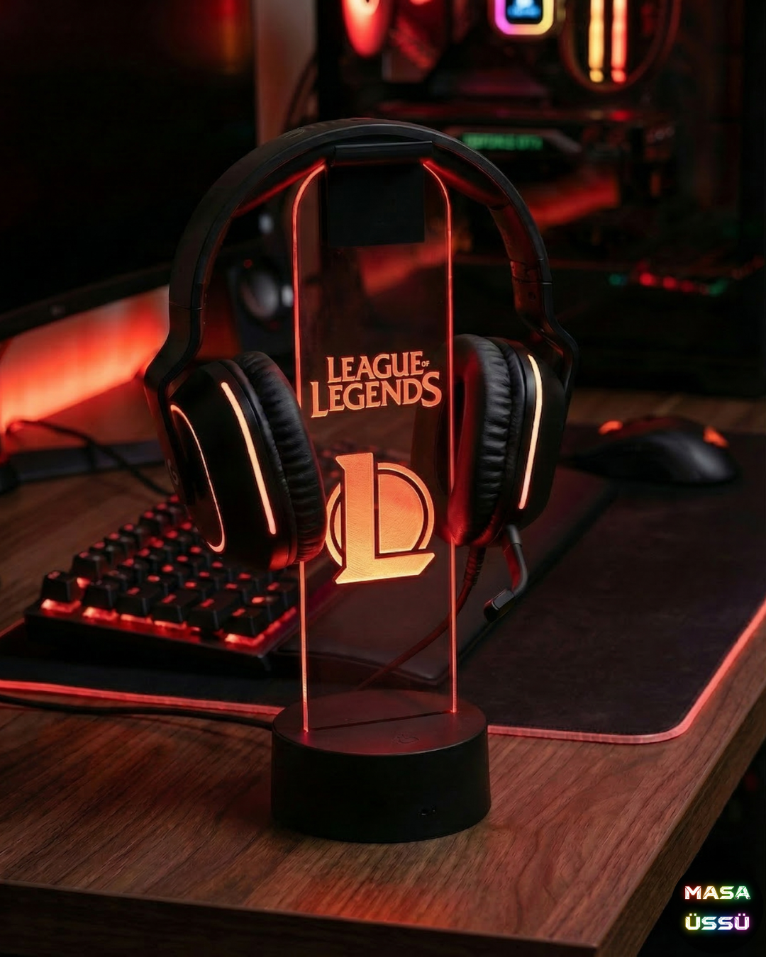 League of LegendsTEMALI KULAKLIK STANDI