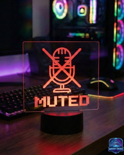 SESSİZDE TEMALI MASA ÜSTÜ RGB DEKARASYON