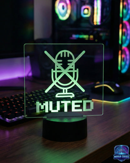 SESSİZDE TEMALI MASA ÜSTÜ RGB DEKARASYON