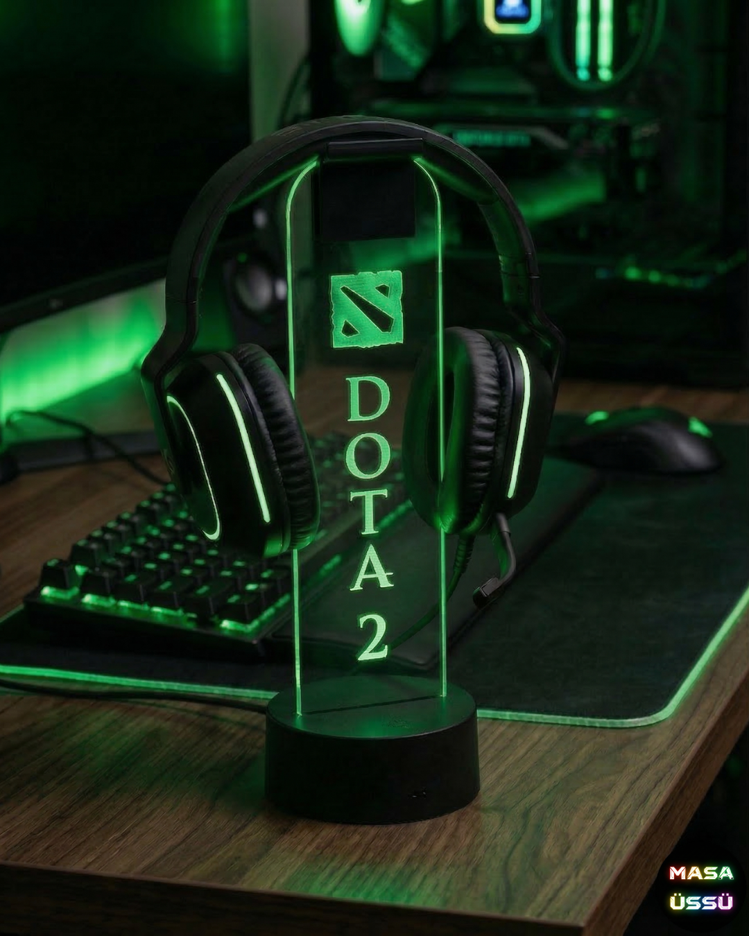 Dota 2 TEMALI KULAKLIK STANDI