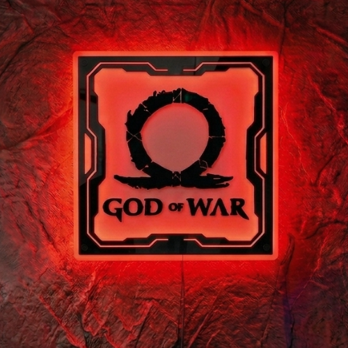 GOD OF WAR Temalı Akıllı RGB Duvar Dekoru
