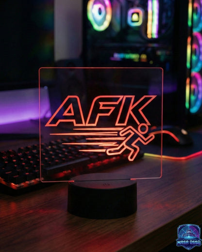 AFK TEMALI MASA ÜSTÜ RGB DEKARASYON