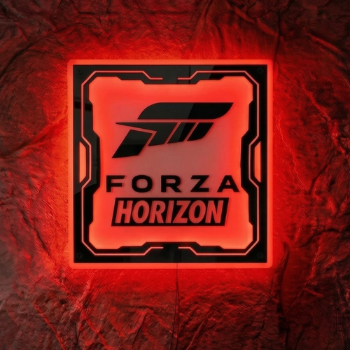 FORZA HARIZON Temalı Akıllı RGB Duvar Dekoru
