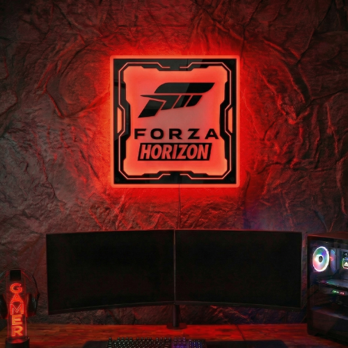 FORZA HARIZON Temalı Akıllı RGB Duvar Dekoru