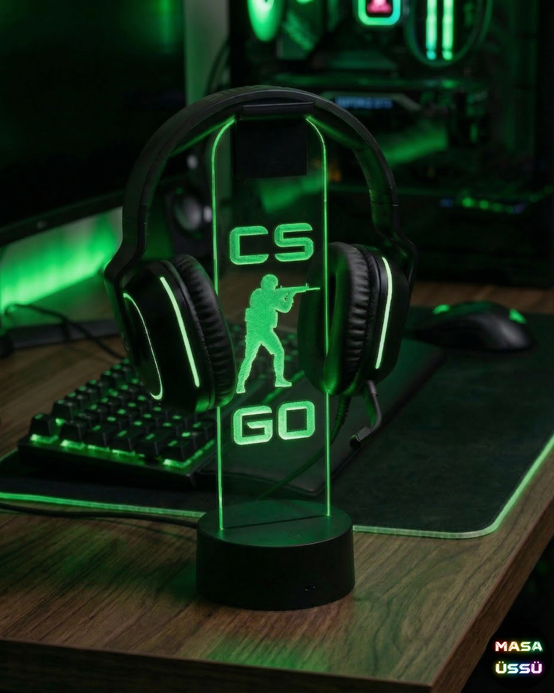 CS GO TEMALI KULAKLIK STANDI