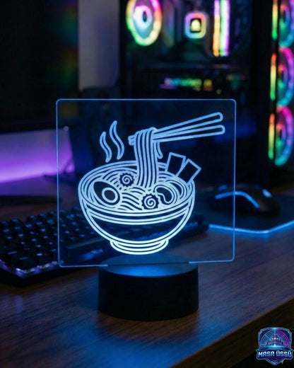 NOODLE TEMALI MASA ÜSTÜ RGB DEKARASYON