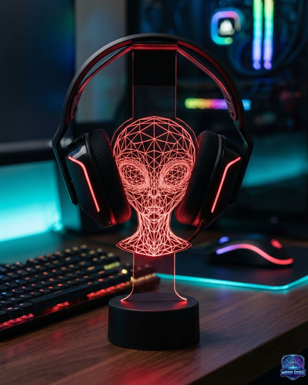 UZAYLI TEMALI RGB KULAKLIK TUTACAĞI