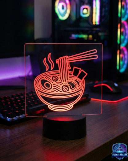 NOODLE TEMALI MASA ÜSTÜ RGB DEKARASYON