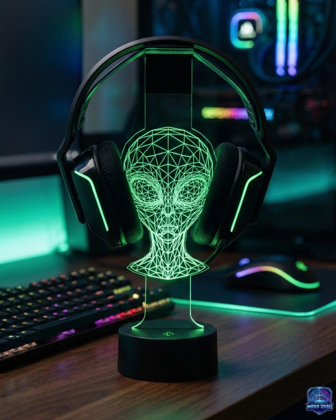 UZAYLI TEMALI RGB KULAKLIK TUTACAĞI