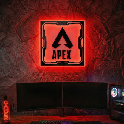 APEX Temalı Akıllı RGB Duvar Dekoru