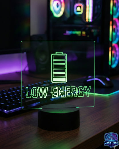 LOW ENERGY TEMALI MASA ÜSTÜ RGB DEKARASYON