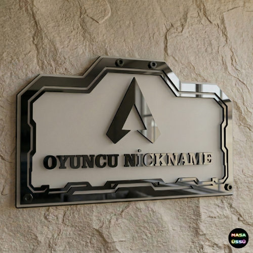Kişiye Özel Apex Legends Temalı Akıllı RGB Duvar Dekoru