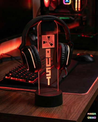 RUST TEMALI KULAKLIK STANDI