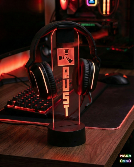 RUST TEMALI KULAKLIK STANDI