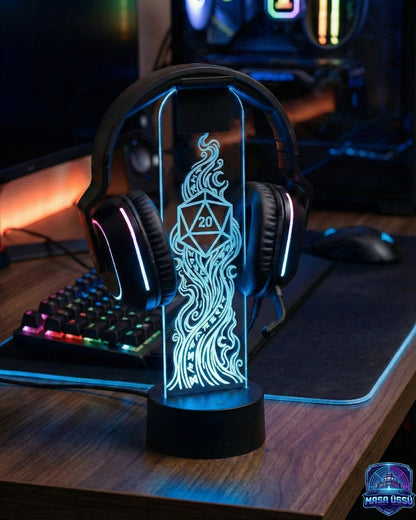 20'Lİ ZAR TEMALI RGB KULAKLIK TUTACAĞI