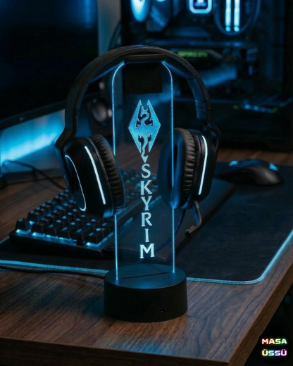 SKYRIM TEMALI KULAKLIK STANDI