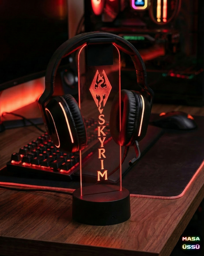 SKYRIM TEMALI KULAKLIK STANDI