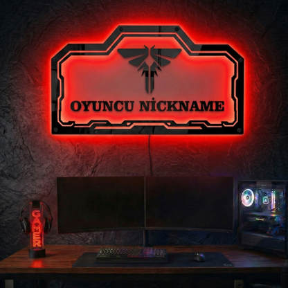 Kişiye Özel The Last of Us Temalı Akıllı RGB Duvar Dekoru