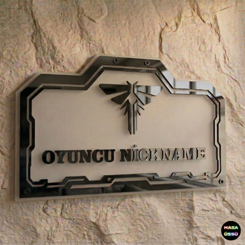 Kişiye Özel The Last of Us Temalı Akıllı RGB Duvar Dekoru