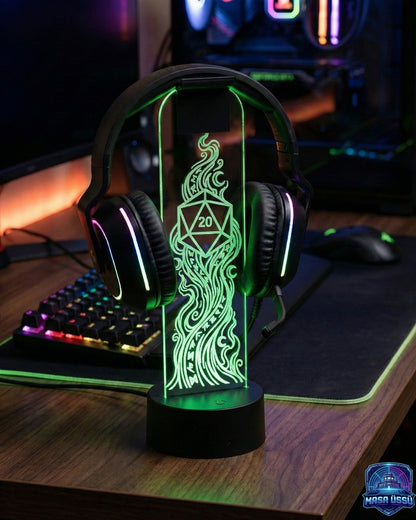 20'Lİ ZAR TEMALI RGB KULAKLIK TUTACAĞI