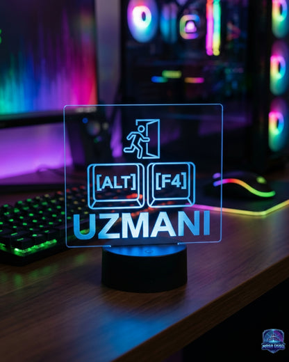 ALT F4 UZMANI MASA ÜSTÜ RGB DEKARASYON
