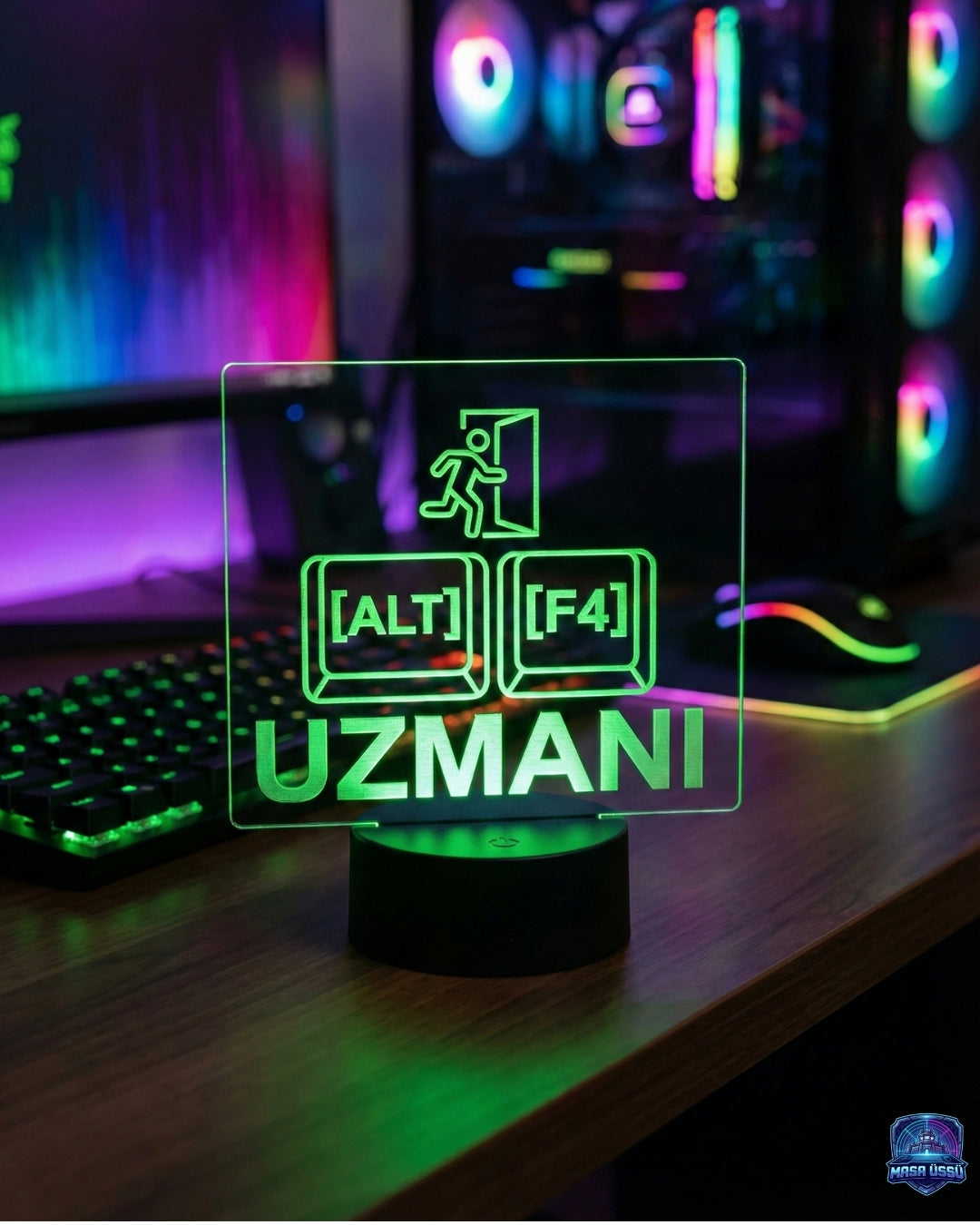 ALT F4 UZMANI MASA ÜSTÜ RGB DEKARASYON